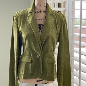 INC Lemongrass Green Blazer Jacket Coat 🧥 Medium